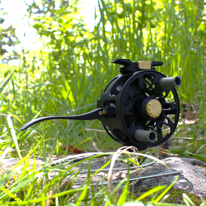 Testing the new O C R Bighorn semi automatic fly reel, Classic Fly Reels